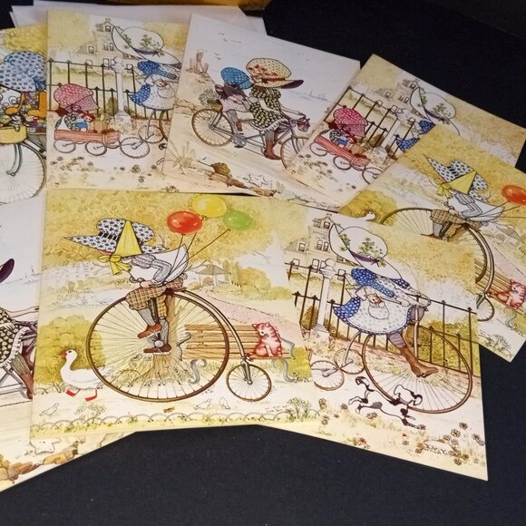 Lot '40s/'50s Era Assorted Greeting Cards-Never Used-67 Pieces + Boxes - Picture 8 of 15